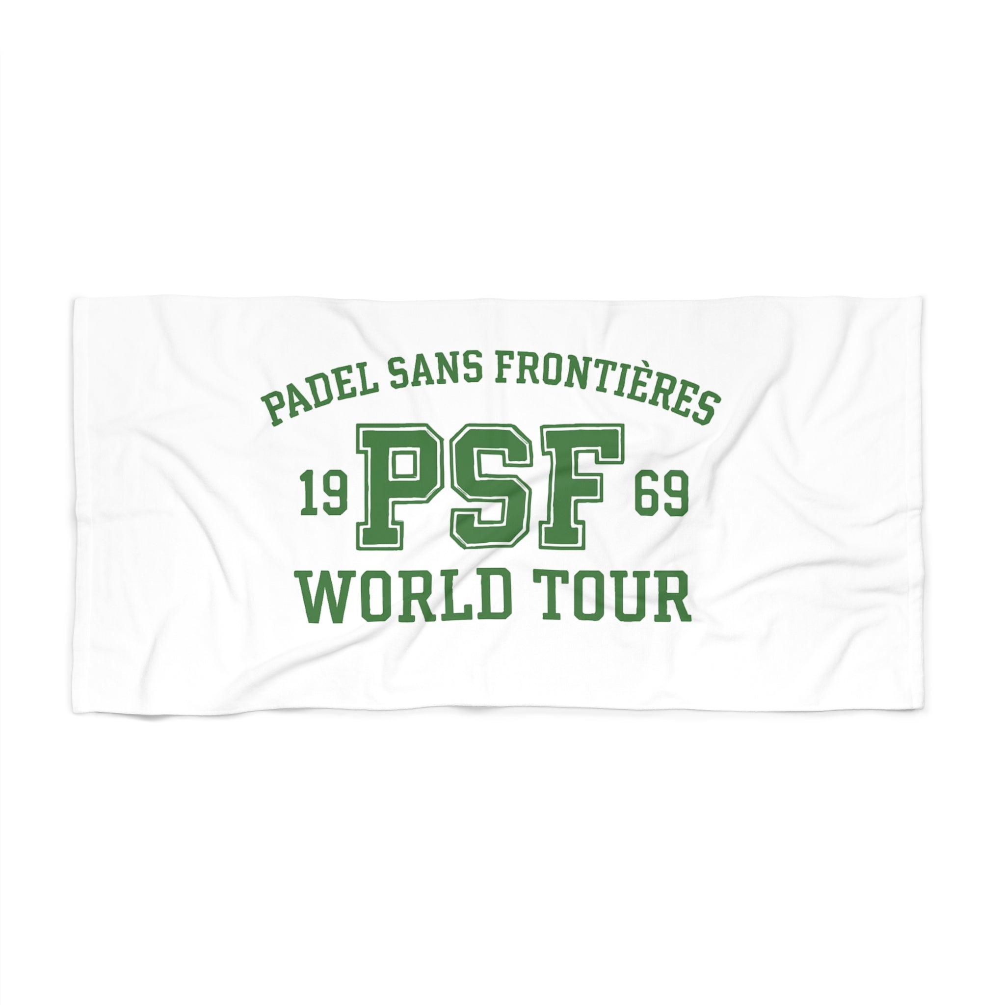 Stylish Padel Beach Towel - PSF World Tour Design
