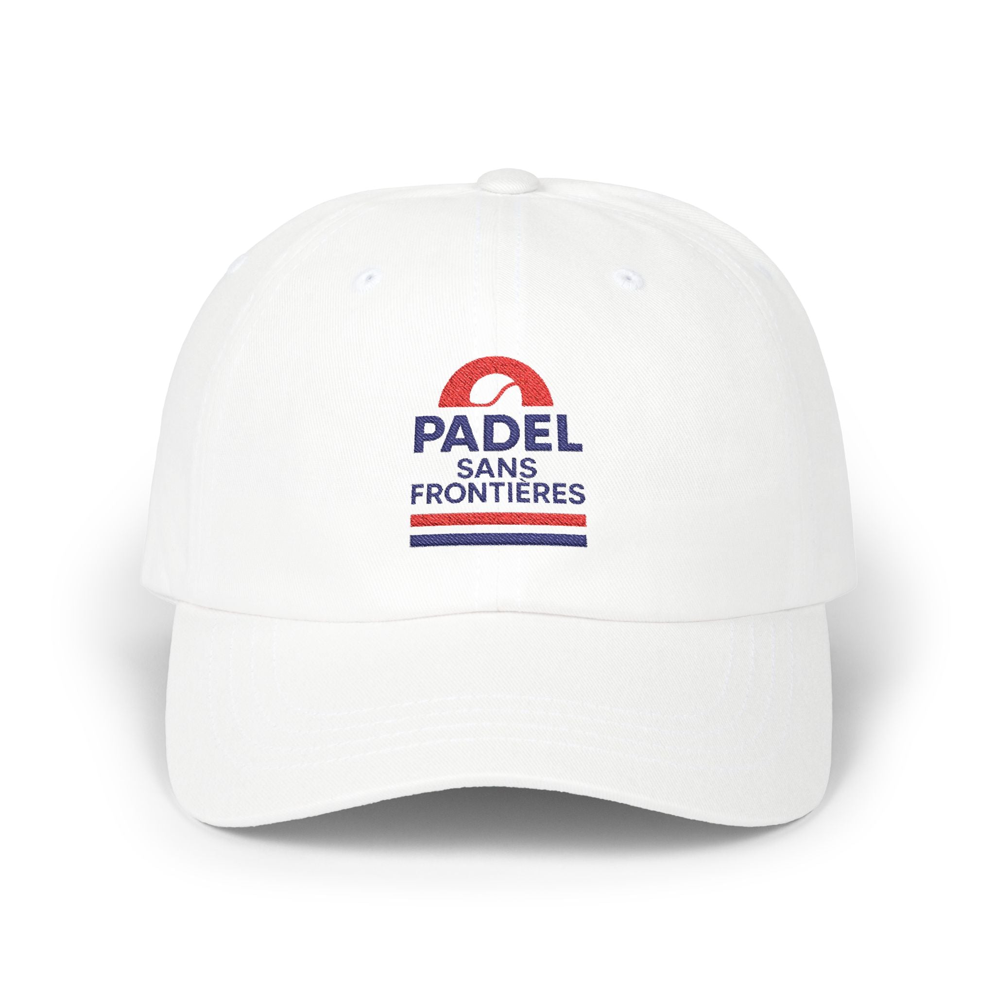 Classic Cap - 80's Sports Logo -Padel Sans Frontières
