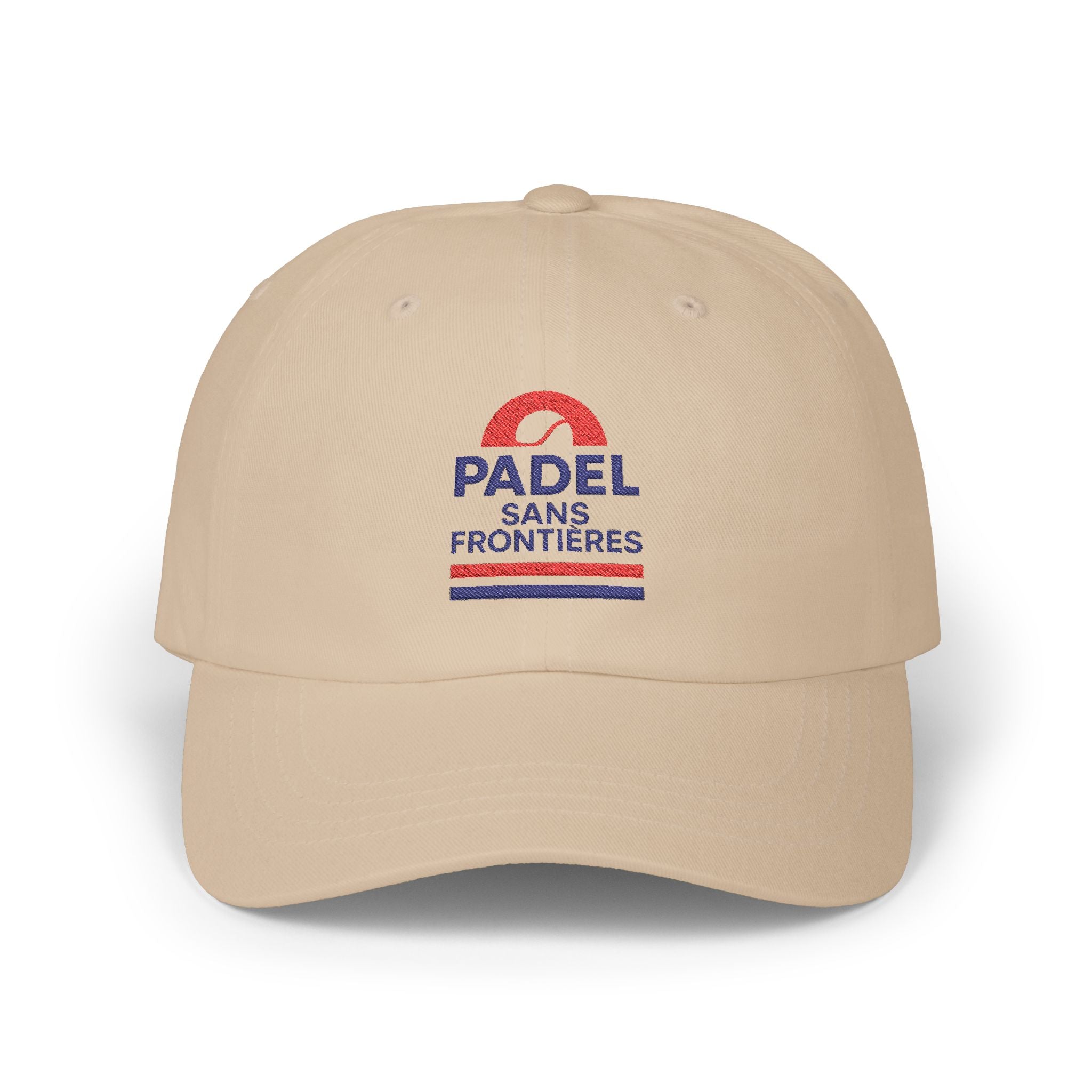 Classic  Cap - 80's Sports Logo -Padel Sans Frontières