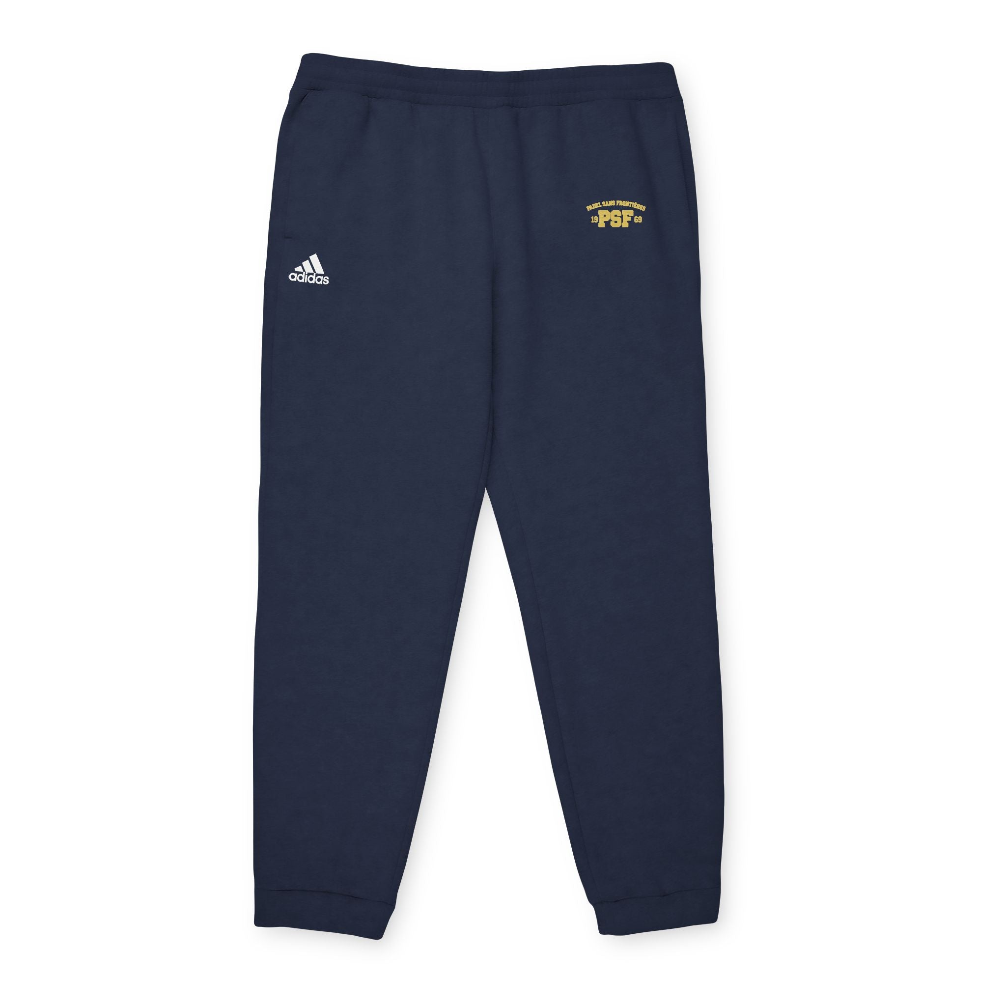Classic Adidas Unisex Fleece Joggers - PSF Logo Green